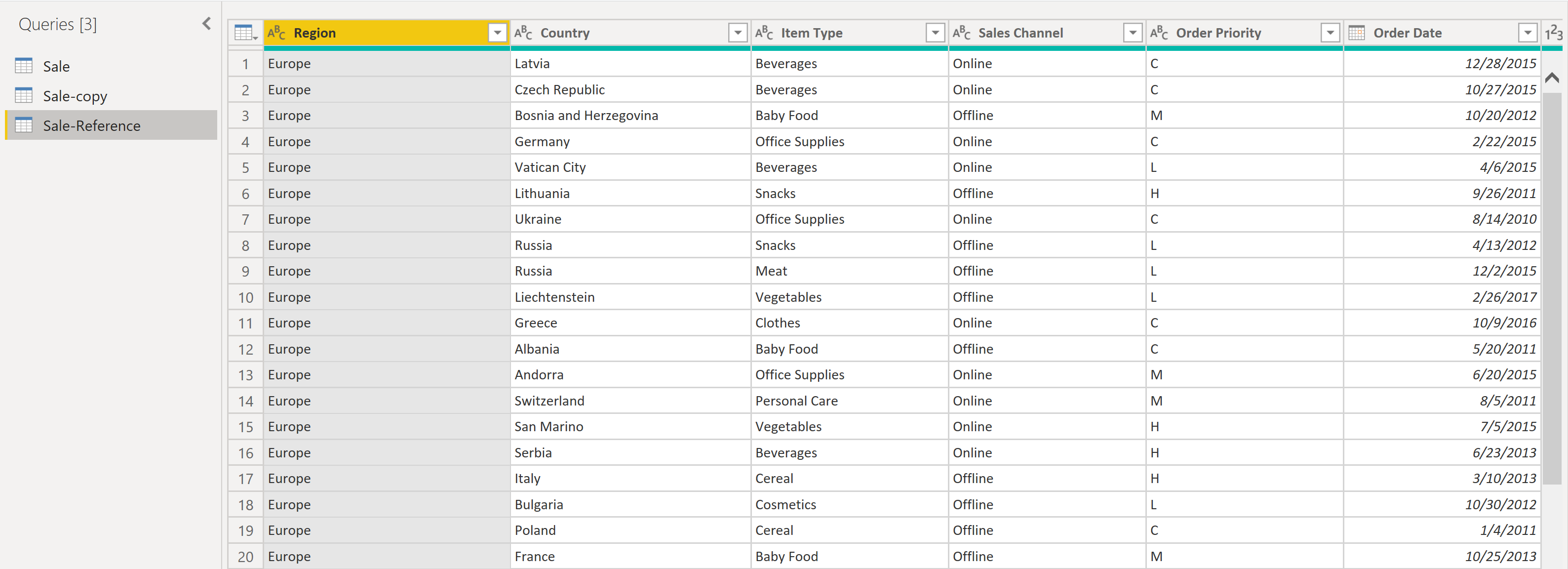 مهندس عابدی محزون بررسی Duplicate و Reference در Power Query