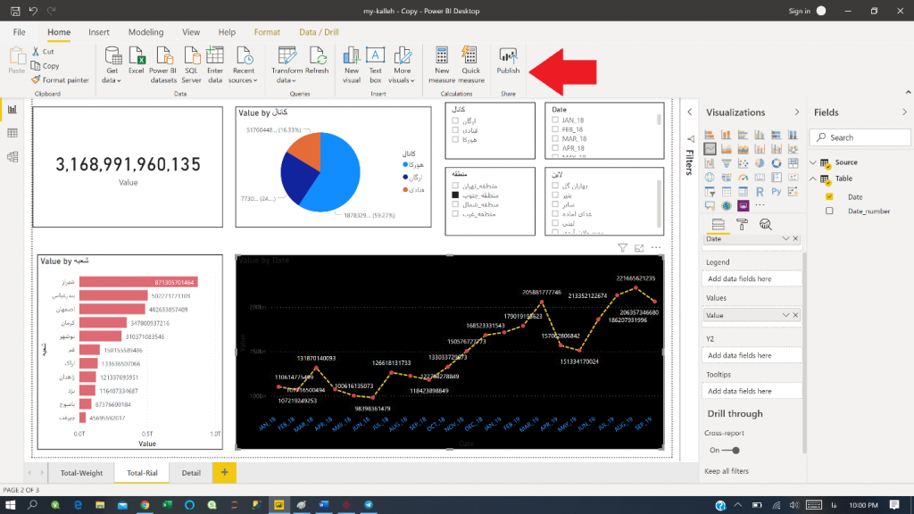 آموزش power bi