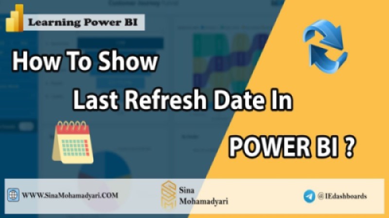 به روز رسانی در Power BI با مهندس محمدیاری