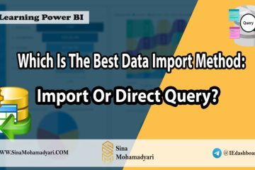  Import و Direct query