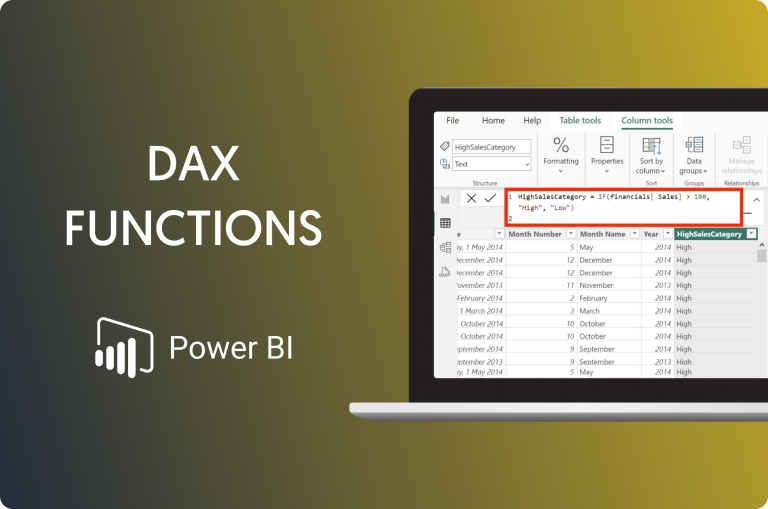 مدلسازی و فرمول نویسی با DAX در Power BI