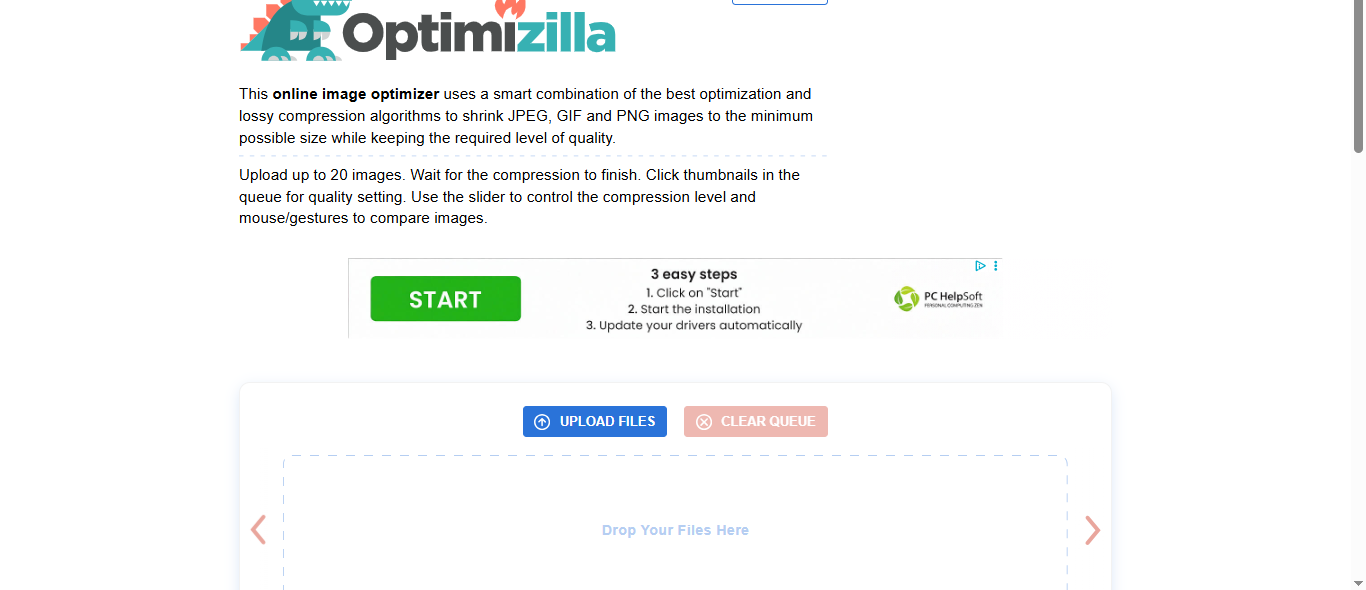 کاهش حجم عکس imagecompressor.com