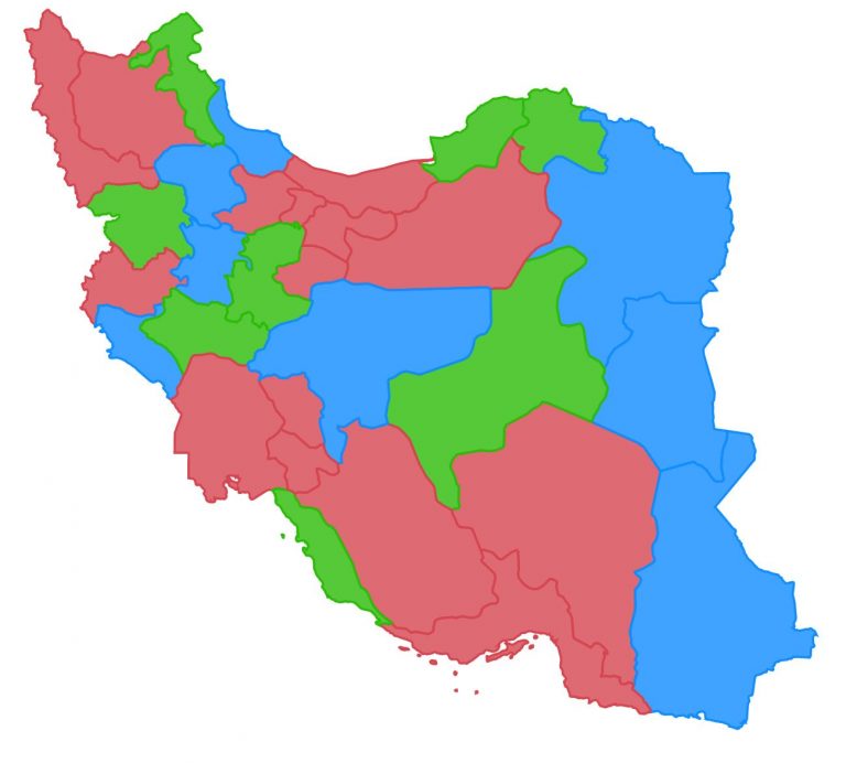 نقشه ایران